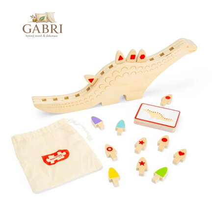 Bigjigs Toys Dřevěná třídící hra Dinosaurus