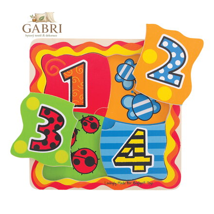 Bigjigs Toys Moje první počítací puzzle