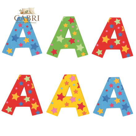 Bigjigs Toys Hvězdičkové písmenko A