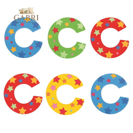 Bigjigs Toys Hvězdičkové písmenko C