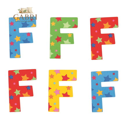 Bigjigs Toys Hvězdičkové písmenko F