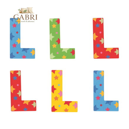 Bigjigs Toys Hvězdičkové písmenko L