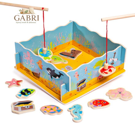 Bigjigs Toys Magnetické chytání rybiček