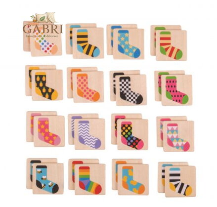 Bigjigs Toys Ponožkové pexeso sleva