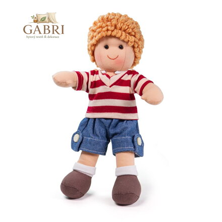 Bigjigs Toys Látková panenka Harry 28 cm