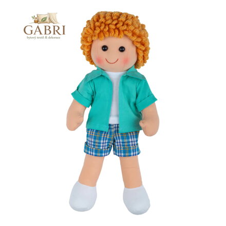 Bigjigs Toys Látková panenka Jacob 28 cm