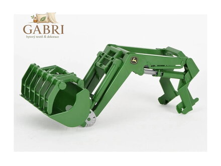 Bruder Čelní nakladač pro traktory John Deere 7R zelený