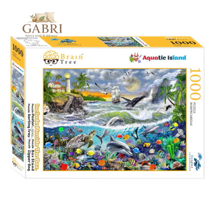 Brain Tree Puzzle Ostrovní zátoka 1000 dílků