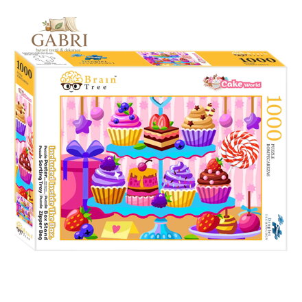 Brain Tree Puzzle V Cukrárně 1000 dílků