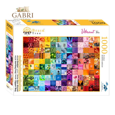 Brain Tree Puzzle Obrázkové dlaždice 1000 dílků