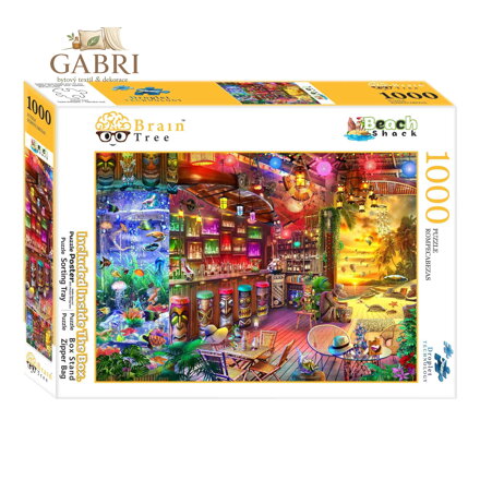 Brain Tree Puzzle Plážový bar 1000 dílků