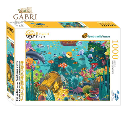 Brain Tree Puzzle Poklad pod hladinou 1000 dílků