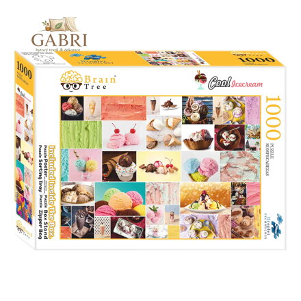 Brain Tree Puzzle Svět zmrzliny 1000 dílků