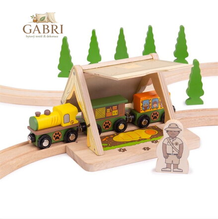 Bigjigs Rail Safari stan