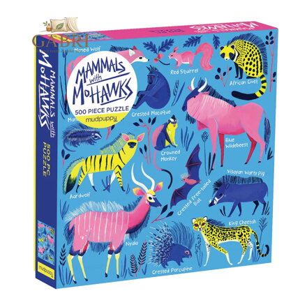 Mudpuppy Puzzle Savci 500 dílků