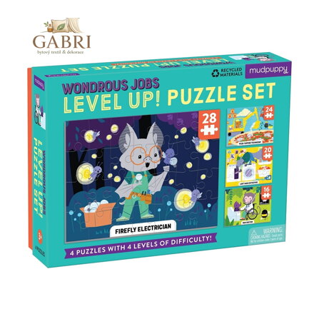 Mudpuppy Level Up! Podivuhodná zaměstnání 4v1