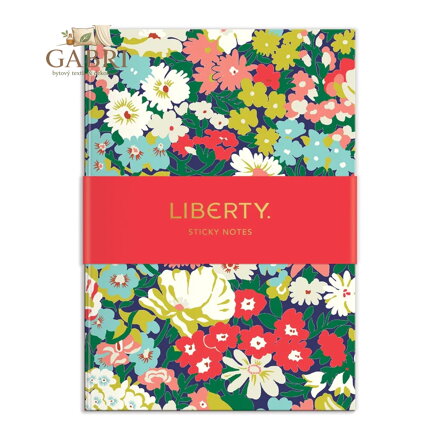 Galison Květinové samolepící bločky v tvrdých deskách