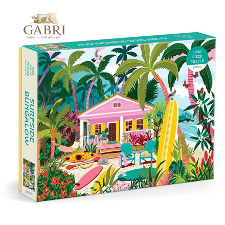 Galison Puzzle Surfarský bungalov 1000 dílků