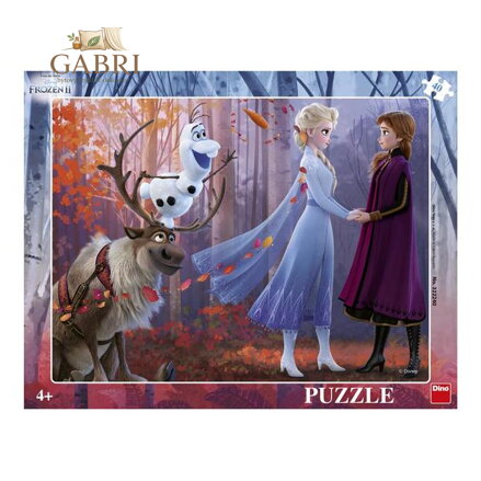 Dino Puzzle Frozen II radost 40 dílků
