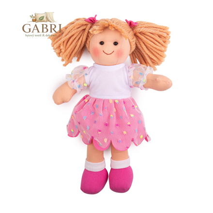 Bigjigs Toys Látková panenka Darcie 28 cm