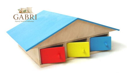 Dřevěná garáž pro 6 aut