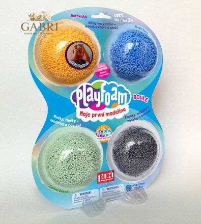 Pexi PlayFoam® Boule 4pack- B klučičí barvy