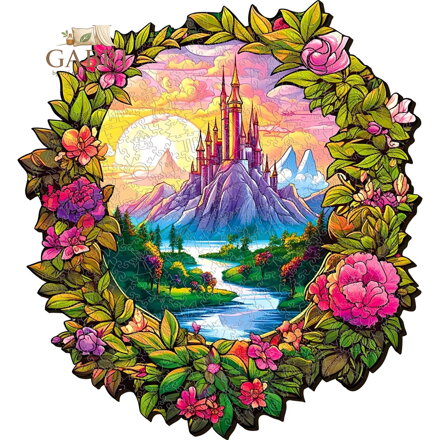 EscapeWelt Dřevěné puzzle Kouzelný les 200 dílků