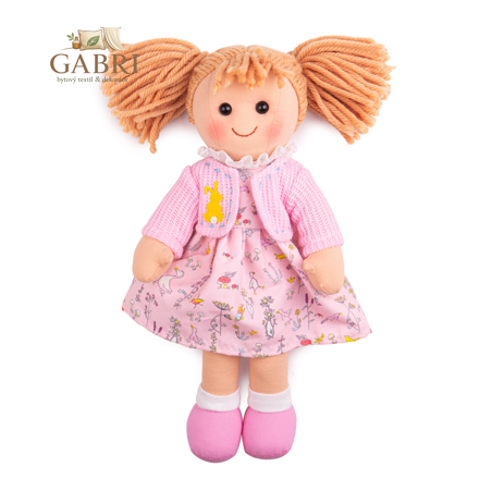 Bigjigs Toys Látková panenka Ella 34 cm