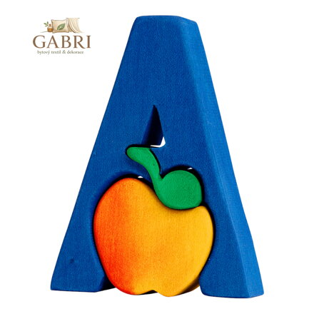 Fauna Abeceda písmenko A jablko