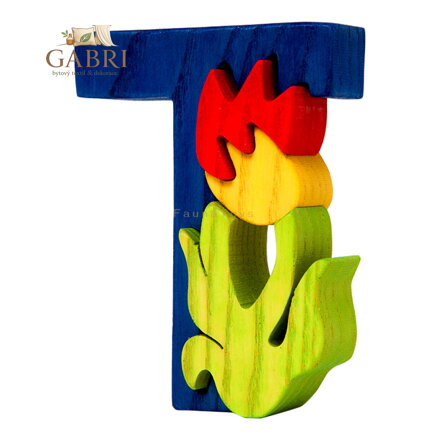 Fauna Abeceda písmenko T tulipán