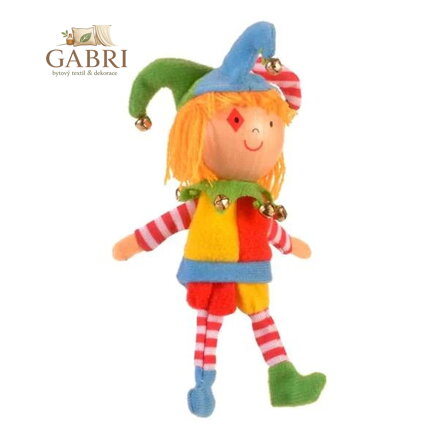 Fiesta Crafts Prstový maňásek Šašek