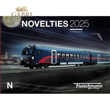 Fleischmann Katalog novinek 2025 v anglickém jazyce