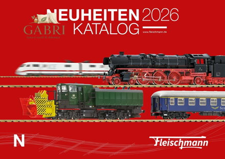 Fleischmann Katalog novinek 2026 v anglickém jazyce