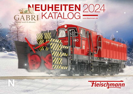 Fleischmann Katalog novinek 2024 v německém jazyce