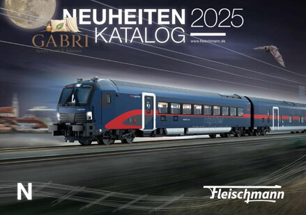 Fleischmann Katalog novinek 2025 v německém jazyce