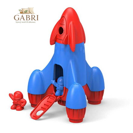 Green Toys Raketa červená