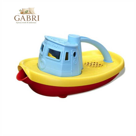 Green Toys Loďka červená