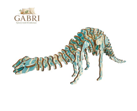 Woodcraft Dřevěné 3D puzzle Diplodocus