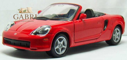 Welly Toyota MR2 Spyder model 1:34 červená