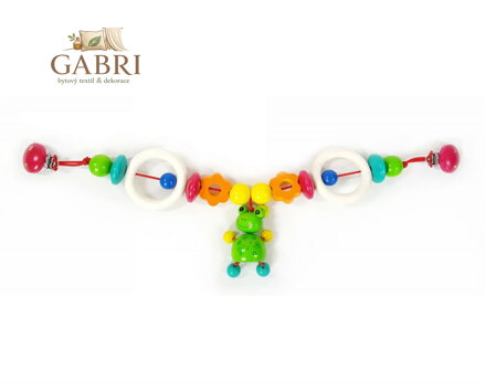 Hess Chrastítko na kočárek žabka Toni