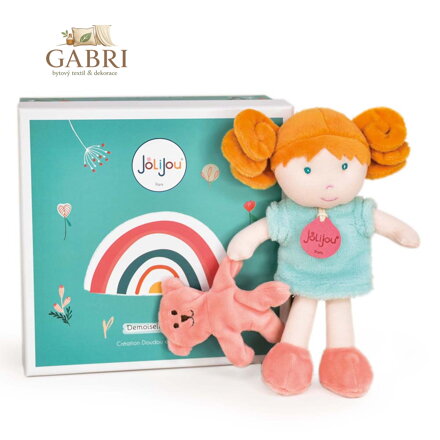 Doudou Jolijou Panenka Miss Mint 21 cm