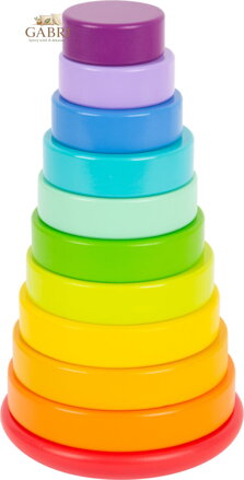 small foot Motorická nasazovací věž Duha - poškozený obal