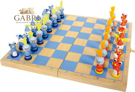 small foot Dřevěné hry šachy rytíř