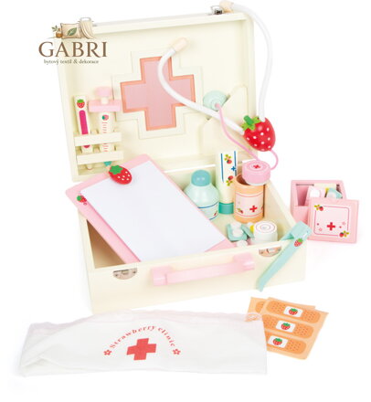 small foot Dětský dřevěný doktorský kufřík Isabel