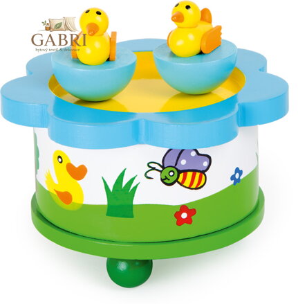 small foot Hrací skříňka kačenky