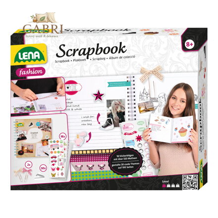 Lena Zápisník Scrapbook