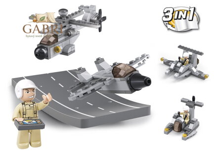 Sluban Army 9into1 M38-B0537H Army drony 3v1