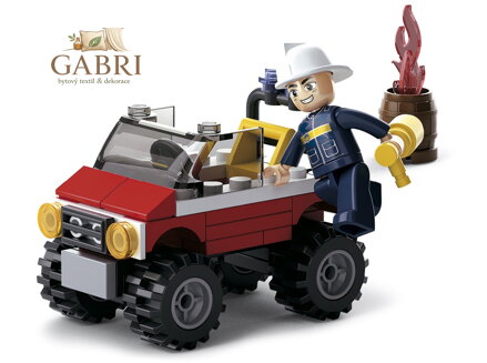 Sluban Hasiči M38-B0621 Jeep