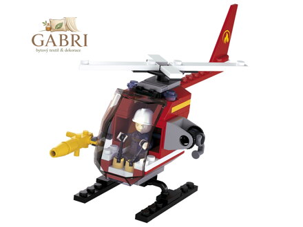 Sluban Hasiči M38-B0622D Helikoptéra