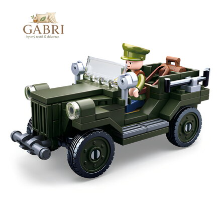 Sluban WWII M38-B0682 Sovětský terénní vůz GAZ 67